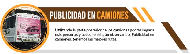Publicidad en Camiones