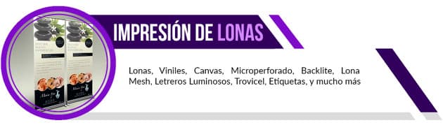 Impresión de Lonas y Vinil